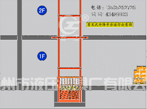 固定式液压升降货梯
